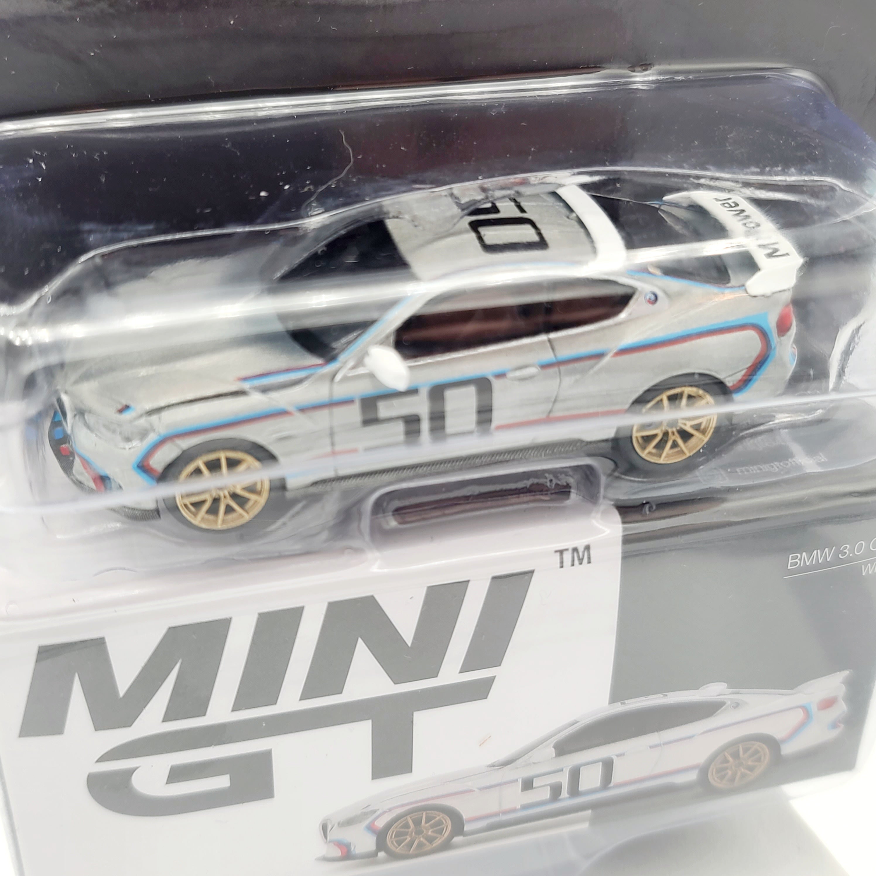 Mini GT - CHASE - BMW 3.0 CSL - 1:64, White (2025 Limited Edition)